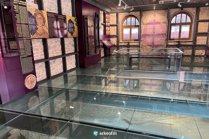 Kazlıçeşme Sanat’ta Mozaik Taban ve Lahit Ziyarete Açılıyor