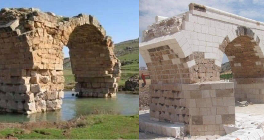 Gaziantep’teki Roma Köprüsünün Yerine Yenisi Yapıldı