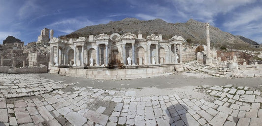 Burdur'un beş bin yıllık aşk cenneti Sagalassos'a görenler hayran kalıyor