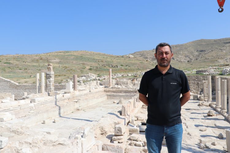Tripolis Antik Kenti kazılarında 32 metrelik anıt çeşme bulundu