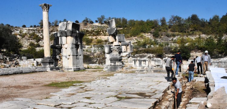 Stratonikeia Antik Kenti'nde iki yeni proje hayata geçirilecek