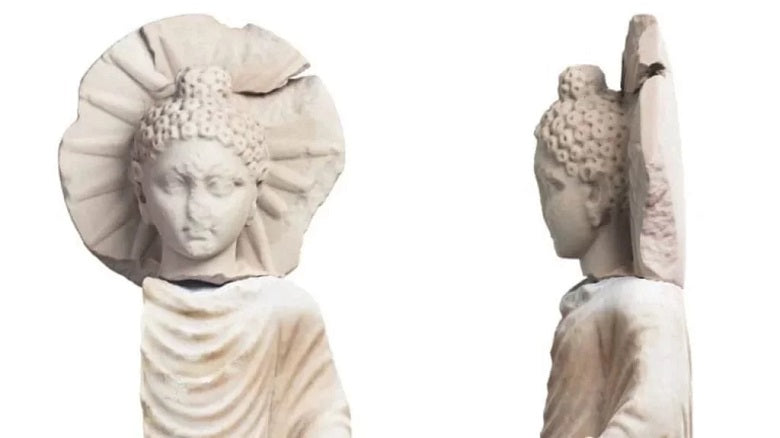 Mısır’ın Berenike antik kentinde keşfedilen Buda heykeli