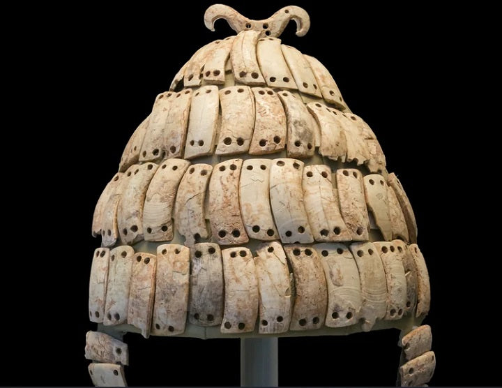 Antik Yunanistan'da 3.500 Yıllık Miken Yaban Domuzu Dişi Miğferleri Bulundu