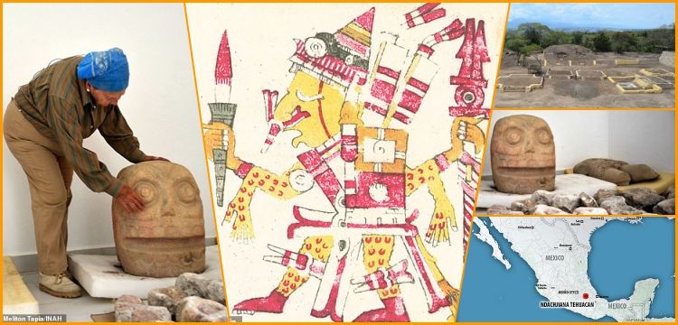 Azteklerin ölüm tanrısı Xipe Totec'e adadığı ilk tapınak bulundu