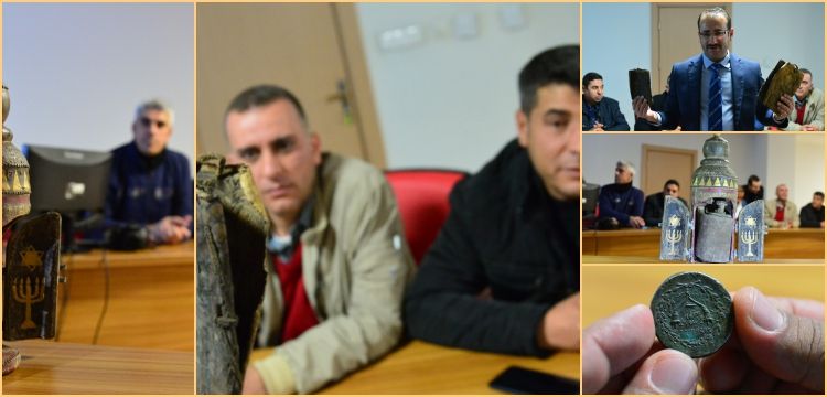 Arkeologlar ve tarihçiler polislere tarihi eser eğitimi verdi
