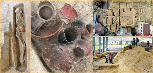 Çin'in Zhejiang şehrinde 9.000 yıllık dairesel yerleşim alanı keşfedildi