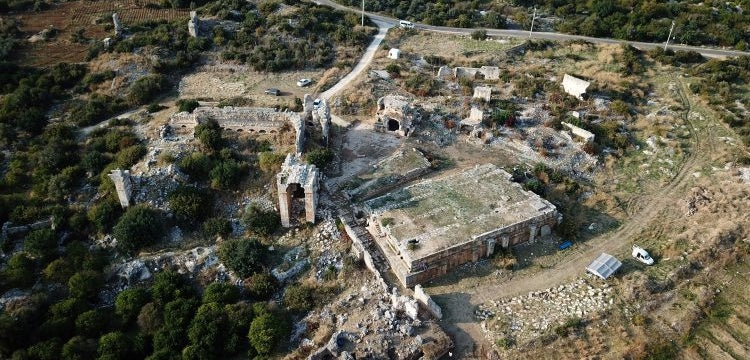 Mersin'de gemicilerin kullandığı 1500 yıllık antik hamam keşfedildi
