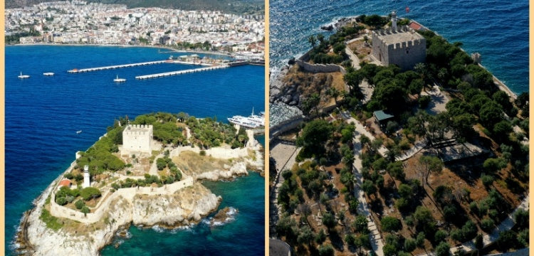 Güvercinada Kalesi UNESCO Dünya Mirası Geçici Listesi'ne girdi