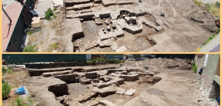 İznik'te inşaat kazısı sırasında tarihi hamam bulundu