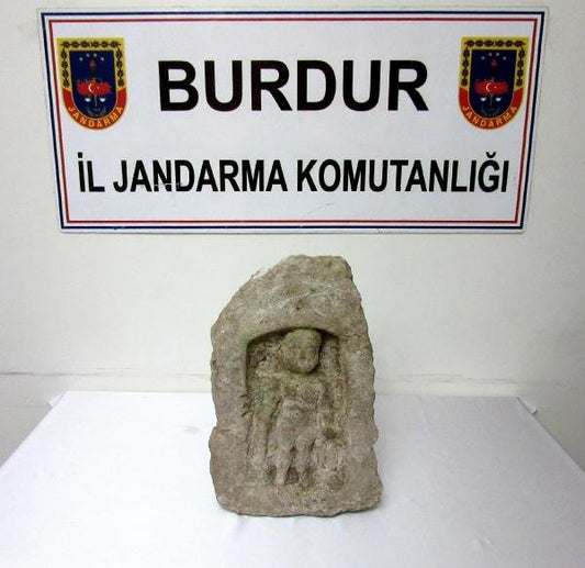 Burdur’da Herkül Heykeli Ele Geçirildi