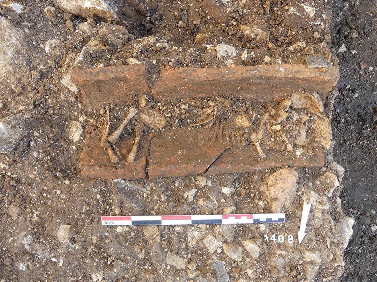 Fransa’da ölü doğmuş ve çok küçük çocuklara adanmış bir nekropol ortaya çıkarıldı