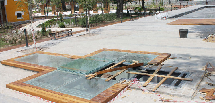 İstiklal Yolu Parkında haç şekli olur mu tepkisi plan değiştirtti!