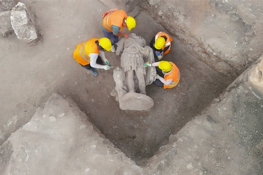 Burdur’da İmparator Hadrianus Heykeli Bulundu