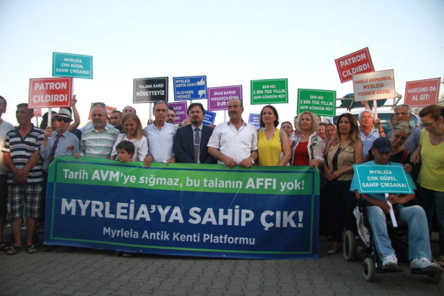 Antik Kent Üzerine Yapılan Avm İçin 'Tarihe Sahip Çık' Çağrısı