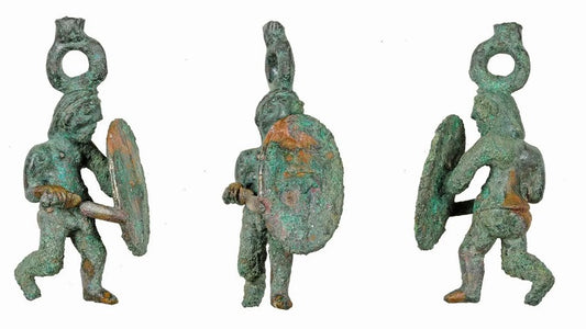 Almanya'da Nadir Bronz Kelt Savaşçı Heykelciği Keşfedildi