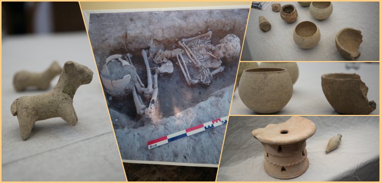 Irak'da Uruk stili 4300 yıllık seramik eserler bulundu