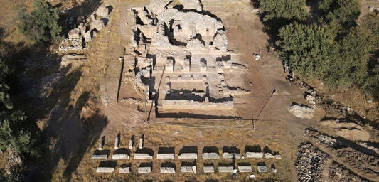 Euromos Antik Kenti'ndeki Roma Hamamı ziyarete hazır, sıra antik tiyatroda