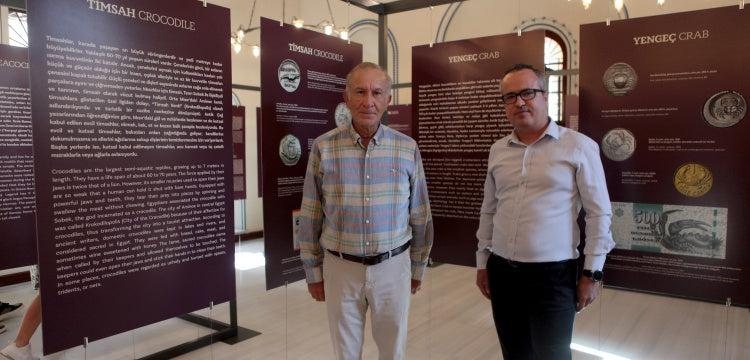 Antik Çağdan günümüze paralara giren hayvanlar Antalya'da sergileniyor