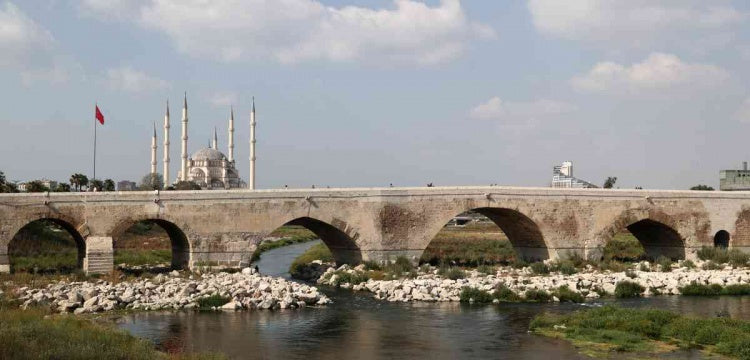 Adana'nın tarihi Taş Köprüsü'nün grafiti duvarı gibi kullanılması vatandaşları bezdirdi