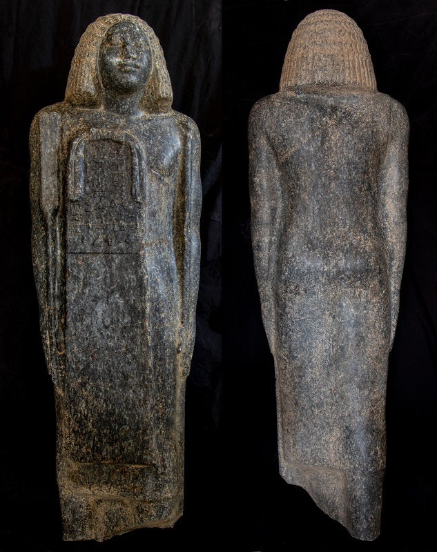 Sakkara'da Anıtsal Pembe Granit Sahte Kapılı Prens Mezarı Ortaya Çıkarıldı