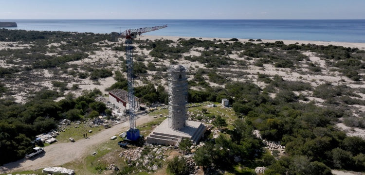Patara Deniz Feneri yeniden ışık vermeye başlayacak