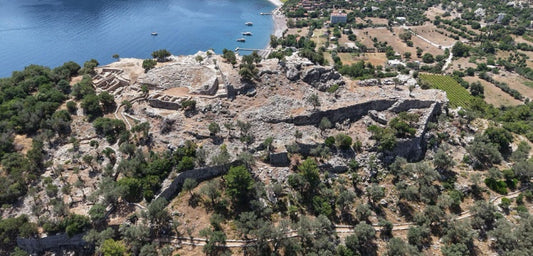 Amos Antik Kenti Tiyatrosu'nda çevre düzenlemesi tamamlandı