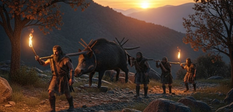 11 Bin yıllık yaban domuzu çukurundan Neolitik Avcıların şölen sırları çıktı