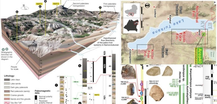 Taş aletler, Turkana Havzası’nda ilk insanımsı türlerin iklimle mücadelesini gösteriyor