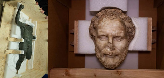 Boubon Heykeli ve Demosthenes Başı Yurda Getiriliyor