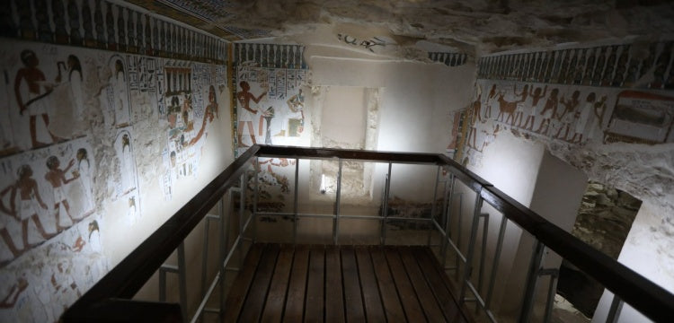 Mısır'da 2015'te keşfedilen firavun Amenhotep Rabouya'nın mezarı ziyarete açıldı