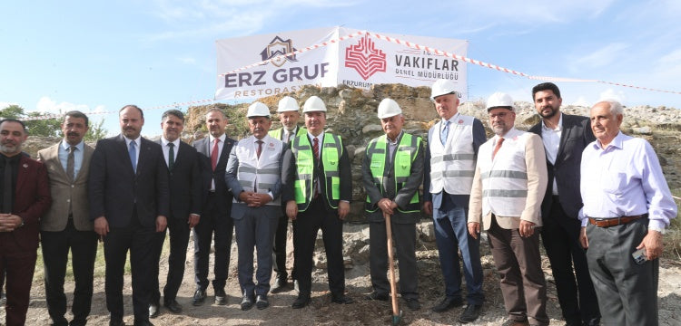 Erzincan Arkeopark Projesi için ilk kazma törenle vuruldu