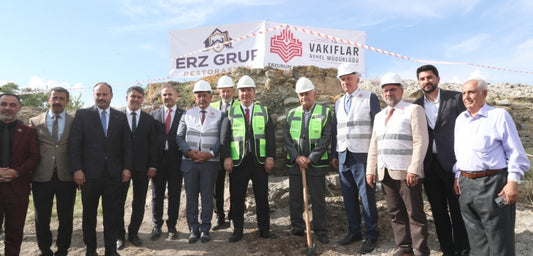 Erzincan Arkeopark Projesi için ilk kazma törenle vuruldu