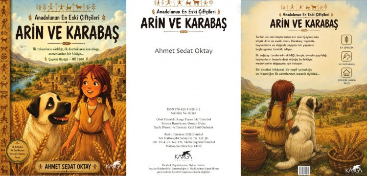 Arin ve Karabaş ile Neolitik Çağ'a Eğlenceli Yolculuk