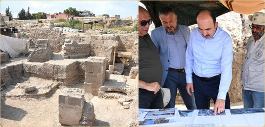 Asırlardır yalnız çizimi bilinen Konya'daki Selçuklu Kapısını arkeologlar ortaya çıkarıyor