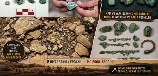 Dünyanın bilinen en eski planlı maden atölyesi Çayönü Tepesi'nde bulundu
