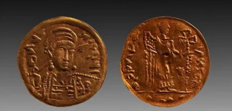 Sincan'daki Tang Mezarlarından Bizans İmparatoru Justinianus'un altın sikkesi çıktı
