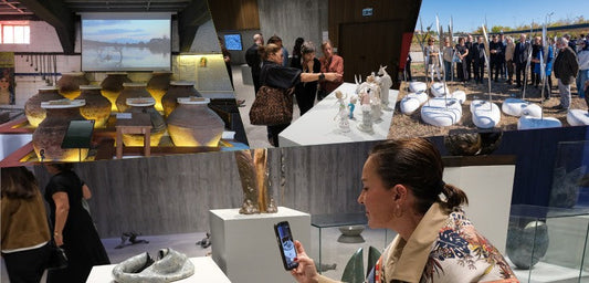 10. Çanakkale Bienali Troya Müzesi'nde açıldı:  Arkeoloji, Sanat ve seramik buluştu