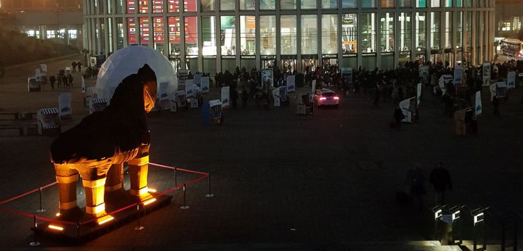 Troya atı ITB Berlin Fuarı'nda boy gösterdi