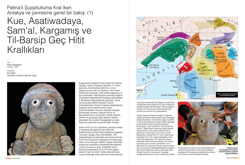Patinalı Şuppiluliuma Kral İken Antalya Çevresine Bir Bakış