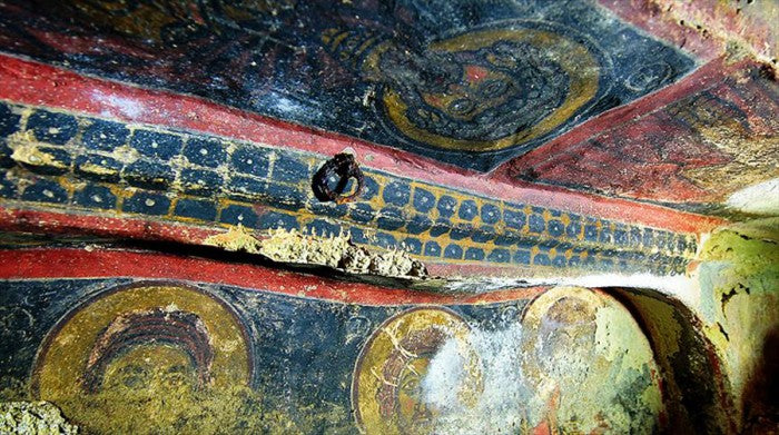 Nevşehir’de Bin 600 Yıllık Kilise Freskleri Çalışmalar Sırasında Zarar Görmüş