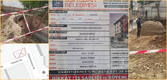 Üsküdar'a inşaat ruhsatı verilen tescilli alanda tarihi hamam bulundu
