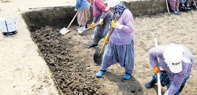Trakyalı kadınların 5 yıldır ter döktüğü arkeoloji kazısı bitiyor