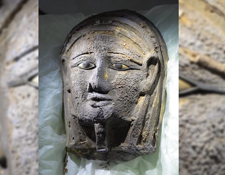 Antik Mısır Mezarlığında Altın Maskeli Mumya Keşfedildi