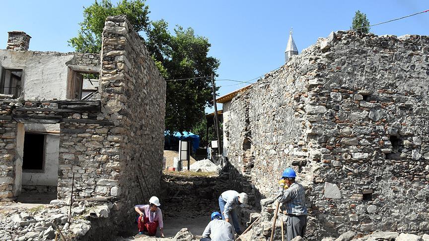 Tarihi hamamda 700 yıl önce kalorifer sitemi kullanılmış
