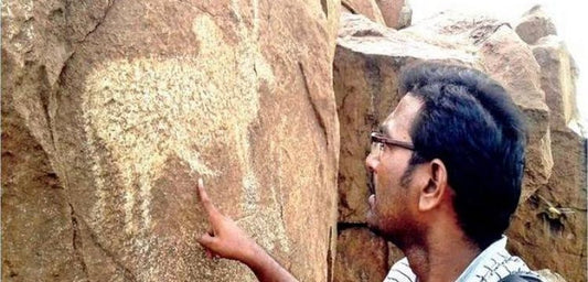 Hindistan'ın Andhra Pradesh eyaletinde petroglifler bulundu