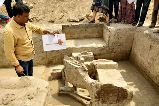 Hindistan’da 4.000 Yıllık Savaş Arabaları Bulundu