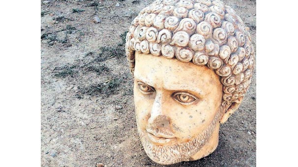 Eskişehir’de Yapılan Operasyonda Heykel Başı Ele Geçirildi