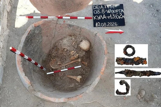 Bir Romalı, Bu Kabın İçine Düşmanlarından Kaçmak için Saklanmış