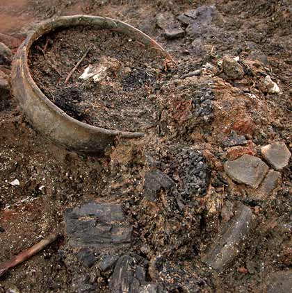 Yangın Yüzünden Terk Edilen Yerleşimde Bronz Çağı Yemekleri Bulundu