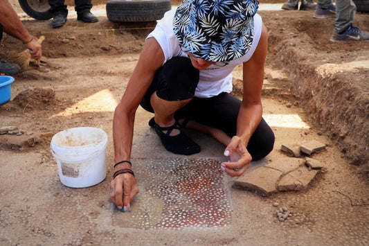Aristoteles’in İskender’e Ders Verdiği Yerde Mozaikler Bulundu